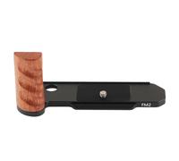 Poignée de prise de vue verticale professionnelle ergonomique en bois, mécanisme de détachement rapide pour FM2 FM3A FE2 en alliage d'aluminium