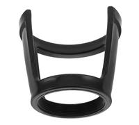 Poignée de Protection pour Bouteille D’oxygène Noire, Plastique Fileté | Installation sans Outil, Pince Pratique, Réduit la Fatigue, pour Usage à Domicile Service