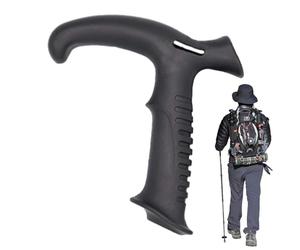 Poignée de randonnées Handle - Poignée Ergonomique pour Les bâtons de Marche | Adaptateur Non Glissant pour Le Simple | Diamètre du Forum 18 mm | Handlendes de Rechange pour bastoñi de Treķking