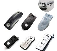 Poignée de rebond Cinet serrure for boîte rangement électronique casier Bus camion coffre Machine ATM MS207 1 pièces(718-3C Silver)