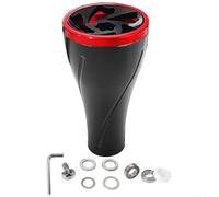 Poignée de rechange en aluminium 36 mm pour moulinet de pêche, compatible avec DAIWA, STELLA, STRADIC, Twin Power, modèles S, alliage d'aluminium usiné CNC (noir rouge)