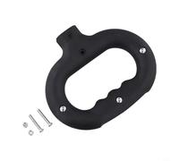 Poignée de rechange pour chariot de camping pour interfaces rondes et ovales, poignée en plastique robuste pour chariot pliant, pièce de réparation de chariot de jardin extérieur (interface ovale)