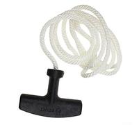 Poignée de rechange pour démarreur de tondeuse à gazon et corde, 2 m x 3,5 mm, compatible avec la plupart des tondeuses à gazon à essence, démarrage facile du moteur, design de cordon, bricolage