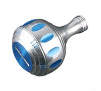 Poignée de rechange pour moulinet de pêche Daiwa et Baitcasting - Manivelle en alliage d'aluminium avec design ergonomique pour réduire la fatigue de la main - 35 mm - Bleu