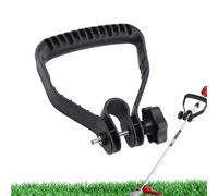 Poignée de rechange pour pelle à neige - 6,3 x 5,5 pouces - Poignée de rechange noire en D - Environ 100 g - Pelle à neige ronde - Outil confortable - Accessoire de jardin