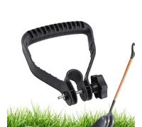 Poignée de rechange pour poignée de pelle en métal - Poignée ronde de pelle à neige pour allée, pelle de jardin, creusage, outils de ramassage