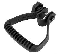 Poignée de rechange pour tondeuse à gazon électrique sans fil, accessoire de tondeuse à gazon en plastique et en acier, compatible avec utilisation en plein air, poignée noire confortable pour bordure