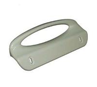 Poignée de réfrigérateur blanche, 189 mm de longueur, espacement entre les trous de 130 mm, 2061766024 Zoppas Zanussi Electrolux 2061766024, 2061766008, 206