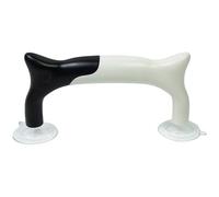 Poignée De Règle, Poignée Antidérapante À Double Ventouse - Positionnement Précis, Facile À Assembler Et À Utiliser, Outils D'apprentissage De La Couture Manuelle (noir et blanc)