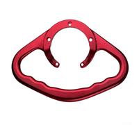 Poignée de réservoir de carburant passager pour motos, compatible avec BMW, Honda et MT, en alliage d'aluminium CNC pour plus de stabilité et de maintien sûr (rouge)