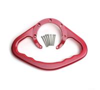Poignée de réservoir de carburant passager pour motos Honda y compris CBR929RR CBR954RR RC51 VTR 1000 CNC en alliage d'aluminium (rouge)
