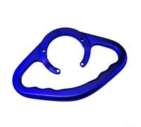 Poignée de réservoir de carburant pour passager arrière, barre d'appui en alliage d'aluminium CNC pour motos Kawasaki, offre une prise ferme et une conduite sûre (bleu)