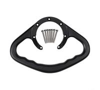 Poignée de réservoir de moto, poignée de sécurité passager pour Honda CBR600 CBR900RR CBR929RR CBR954RR RC51 VTR1000 CBR1000RR avec vis (noir)