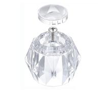 Poignée de robinet de baignoire Poignée de douche Acrylique Poignée de douche Salle de bain Baignoire Boutons de robinet avec et vis pour H71 Pièces d'un bouton acrylique transparent