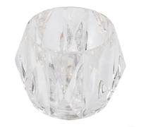 Poignée de robinet de douche en acrylique transparent de rechange pour modèle H71 - Compatible avec les robinets des séries 1300 1400 1600 - Bouton en plastique blanc avec vis et bouton d'index pour