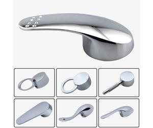 Poignée de robinet de remplacement pour salle de bains, robinets chromés, accessoires, cartouche, bobine, poignée à levier unique en métal A