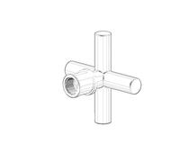 Dornbracht poignée complète TARA.-892 04208901100-00 chromé