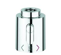poignée de sélection de température Grohe 06676 06676000 pour thermostat chromé