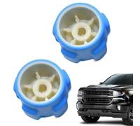 Poignée de Roue de Manomètre de Climatisation pour Voiture,2 Pièces à Ajustement Serré - Poignée de Manomètre AC pour Automobile,Pour Passionnés Bricolage Mécaniciens Maintenance Préventive Contrôle