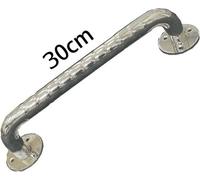 Poignée de salle de bain ondulée en acier inoxydable 30 cm