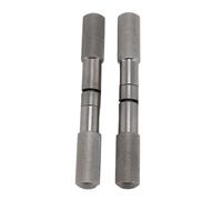 Poignée de Scie à Câble de 2 Pcs, Portable de la Scie de Déhorlage en Acier Inoxydable Portable Horaire pour la Chasse au Camping de Randonnée