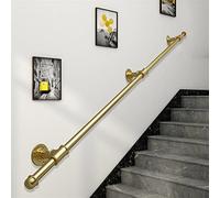 Poignée de sécurité en fer forgé pour escaliers intérieur/extérieur, disponible en 1 m à 6 m, durable et barre de préhension pour un soutien et une stabilité améliorés