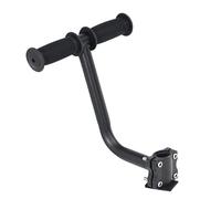 Poignée de sécurité pour siège arrière de vélo, support d'accoudoir antidérapant, poignée de coussin de vélo, fixation universelle pour cadre de vélo, noir