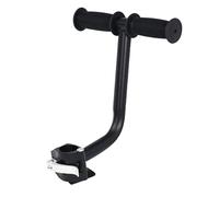 Poignée de sécurité pour siège arrière de vélo, support d'accoudoir antidérapant, poignée de coussin de vélo, fixation universelle pour cadre de vélo, noir