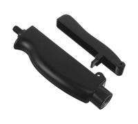 Poignée de Serrage pour Pied de Microphone en Métal Noir, 1 Set | Pièce Pivotante de Remplacement, Filetage Compatible, Prise Antidérapante, Usage Voix Off et Diffusion