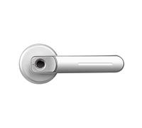 Poignée de serrure de porte d’empreinte digitale rechargeable USB Entrée de sécurité sans clé biométrique électrique intelligente avec 2 clés pour la maison (Couleur : 09)