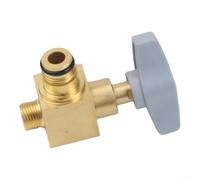 Poignée de soupape d'alimentation de chaudière à gaz de rechange pour unités murales - Bouton de soupape de sécurité en laiton 7 bars pour soulager la pression (#2)