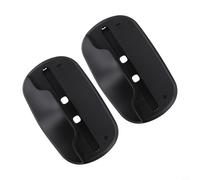 Poignée de souris pour Switch 2 - Manettes Joy-Con, support portable avec design antidérapant, compatible avec les gauchers et les droitiers, noir/orange + bleu (noir)