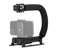 Poignée De Stabilisateur Vidéo - Support De Poignée Pour Appareil Photo, Cadre En Forme De C, Support De Prise De Vue Portable, Contrôle Anti-secousse, Accessoire Pour Appareil Photo Reflex Numérique,