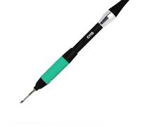 Poignée de station de soudage pour pointes C245 et C115 - 5 broches et pour JBC 6 broches, construction en acier inoxydable 304, plage de température de 100 à 500 °C, sortie 12 V (C115-JBCPIN)