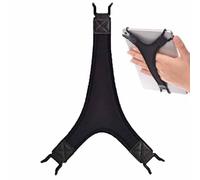 Poignée de tablette : poignée de doigt avec support de boucle manuel de sécurité pour tablettes, sangles de contention portables réglables de mâchoires | Compatible avec 9-10 pouces pour m