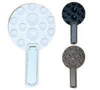 Poignée de téléphone à Ventouse en Silicone - Support Double Face, Mini Support à Ventouse antidérapant, Accessoire Mains Libres pour téléphones Portables pour Selfies, vidéos, Facile à utilise