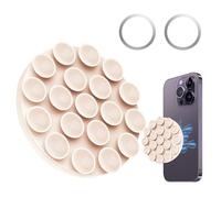 Poignée De Téléphone À Ventouse | Support De Smartphone Adhésif En Silicone - Support Ventouse Montage Téléphone - Pour Miroirs De Dressing Vitre Réfrigérateurs Carreaux De Céramique Conduite Cuisine