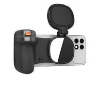 Poignée de téléphone magnétique - Poignée Selfie Plus, Accessoire d'éclairage annulaire LED, Support réglable à 360 degrés | Obturateur sans Fil Bluetoth, Support de trépied stabilisé pour la créatio