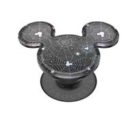 Poignée de téléphone PopSockets avec béquille Extensible, PopSockets pour téléphone, Disney - Paillettes Mickey Cobweb