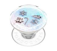 Poignée de téléphone PopSockets avec béquille Extensible, PopSockets pour téléphone - Tidepool Snowed in