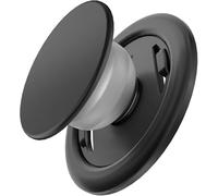 Poignée de téléphone pour MagSafe, Support magnétique pour étuis iPhone MagSafe, Un Doigt Pop et Snap, Amovible pour Chargement sans Fil, Noir