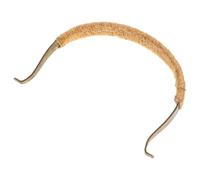 Poignée de Théière de Remplacement en Hêtre et Alliage Cuivre | Style Rustique Simple, Fonction Anti-brûlure, Prise Confortable, pour Bouilloire et Théière