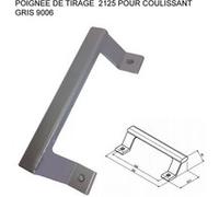 Poignée de tirage ALMA pour coulissant - Ral 9006 Gris - 2125-9006 Gris G