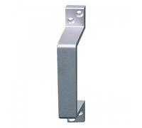 Poignée de tirage déportée - pour porte battante - alu argent - 156 mm BRICOZOR