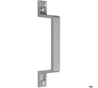 Poignée de tirage droite Argent - 156 x 20 mm - Argenta
