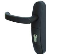 Poignée de tirage fixe 90 sans cylindre profil européen blanc - JPM - PC1E00-39-0A