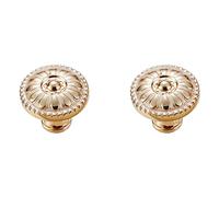 Poignée de Tiroir 30mm Blanc, Lot de 2 Poignée Meuble Alliage d'Zinc | Galvanoplastie, Poignées Cuisine Entraxe: 64-128mm Poignee Porte Poignee d'Armoire Poignées pour Placards Avec Vis Monotrou