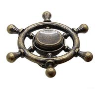 Poignée de tiroir d'armoire rotative en alliage de zinc, 71 mm/118 mm/170 mm, bouton supérieur à un trou, rotation fluide, design moderne et luxueux, pour meubles de bureau à domicile (A)