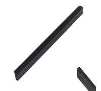 Poignée de Tiroir Noir Longue, Lot de 2 Poignée Meuble Alliage d'Aluminium | Anodisé, Poignées Cuisine Entraxe: 96-1160mm Poignee Porte Poignee d'Armoire Poignées pour Placards Avec Vis 480mm/18.9in