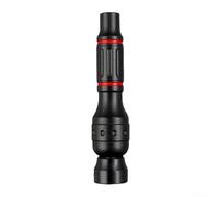 Poignée de tournevis, 101 mm en alliage d'aluminium, outil hexagonal 6,35 mm, poignée antidérapante à 360°, avec 20 embouts et tige d'extension, tournevis magnétique pour Phillips pour Torx à fente